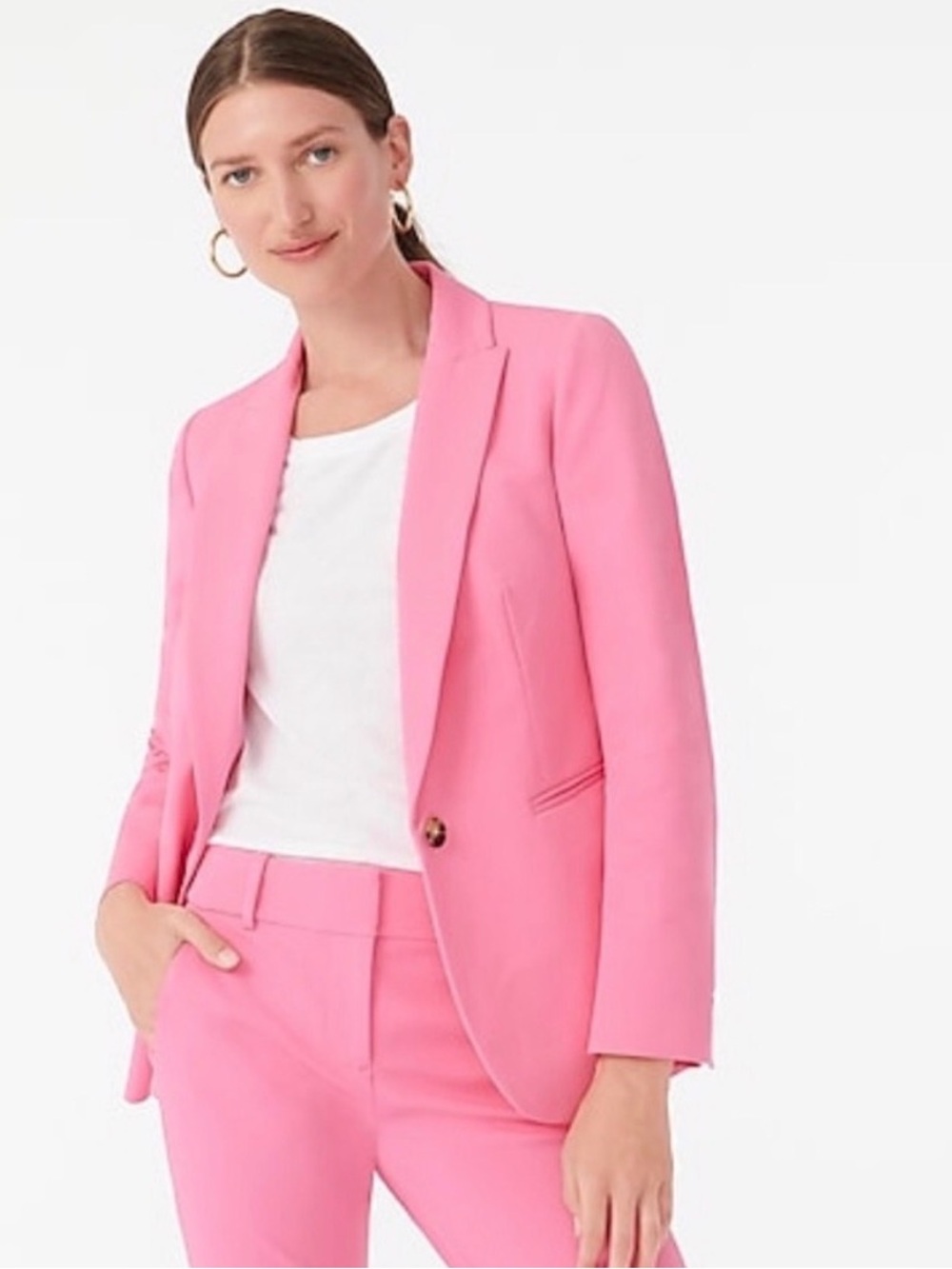 J. Crew Parke Women’s Size 16 Blazer - NWOT 💕Pink Single-Button Tailored Blazer